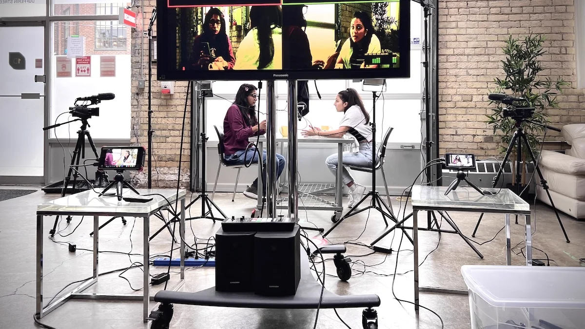 On-set photo 1